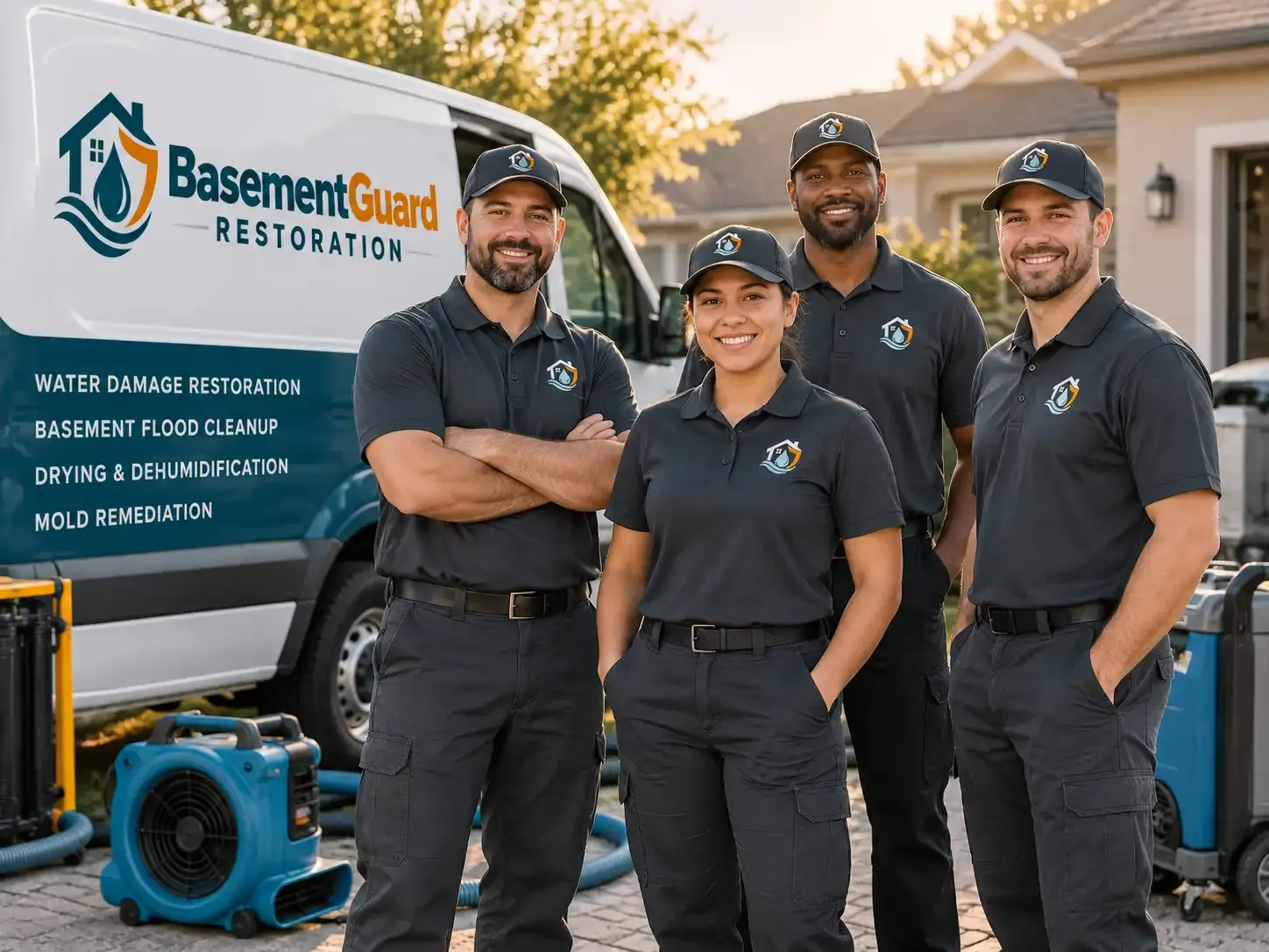 Basement Water Damage Restoration company in Bloxom, VA